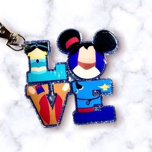2.5 inch Aladdin Keychain LOVE